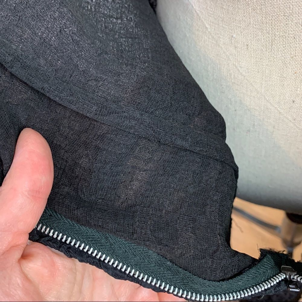 Handmade Vintage Black Cocktail Dress - Picture 15 of 16